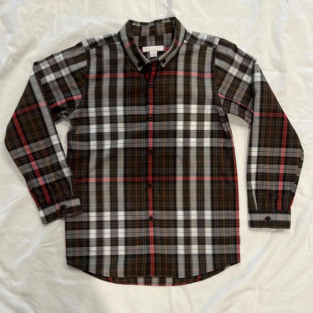 Burberry Boys Button-down, size 10Y